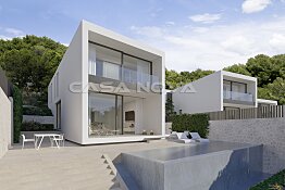 Fully developed building plot for family villa