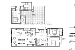 Plan of the Mallorca Duplex Penthouse Apartments